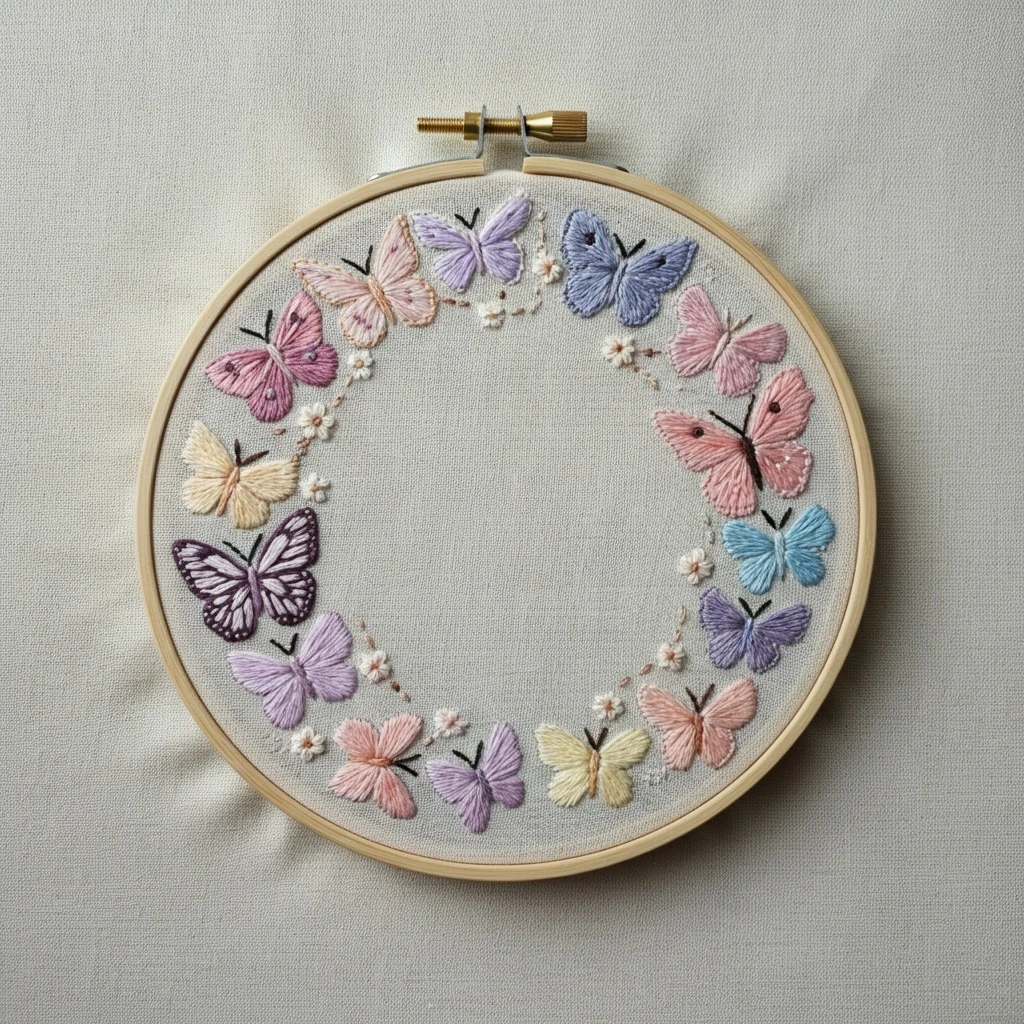 A Dozen Delicate Butterflies