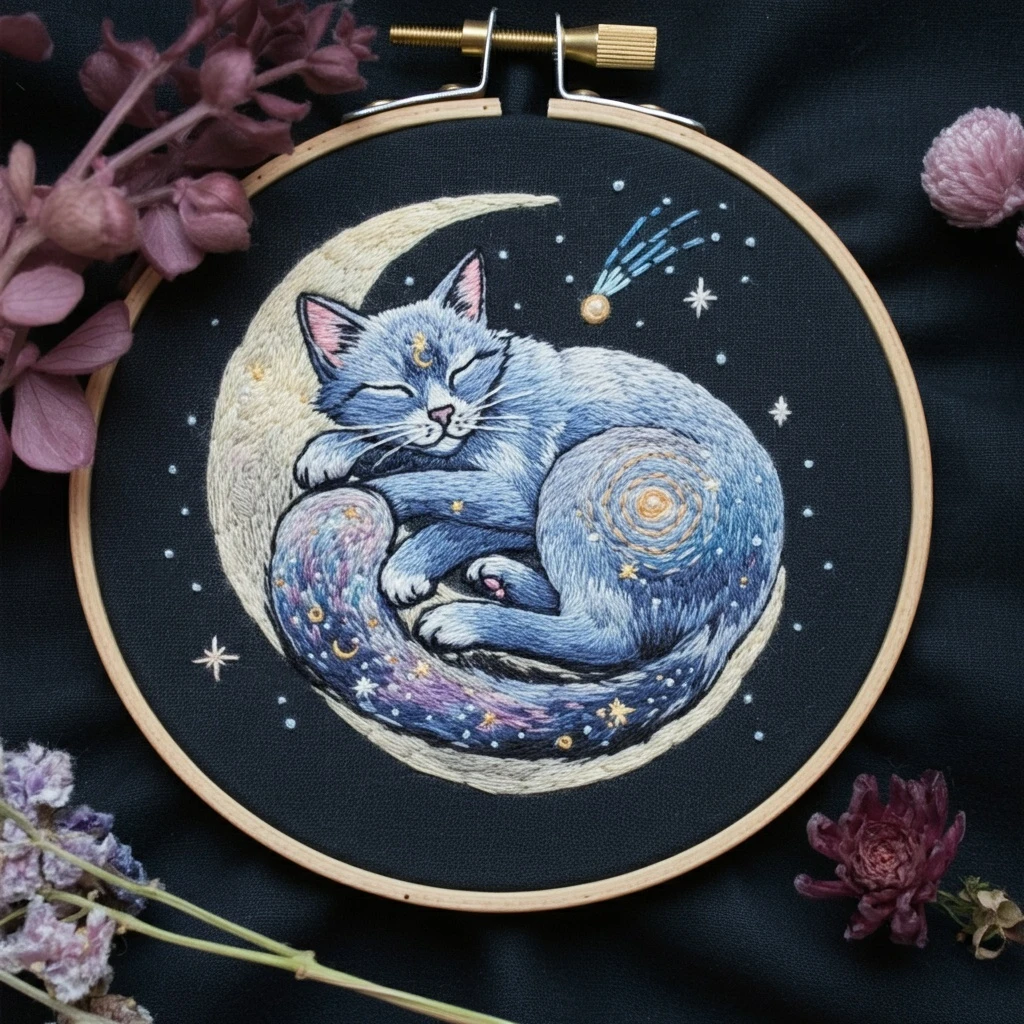 Cosmic Dreaming Cat