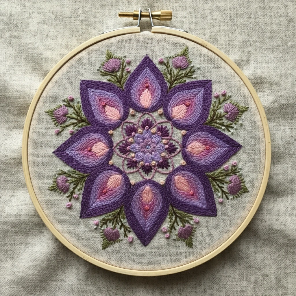 Cosmic Mandala Bloom