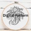 Floral Arch Wreath Embroidery | Hand Embroidery Pattern PDF