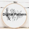 Kitchen Herbs: A Beginner's Guide to Greenery Stitches | Hand Embroidery Pattern PDF