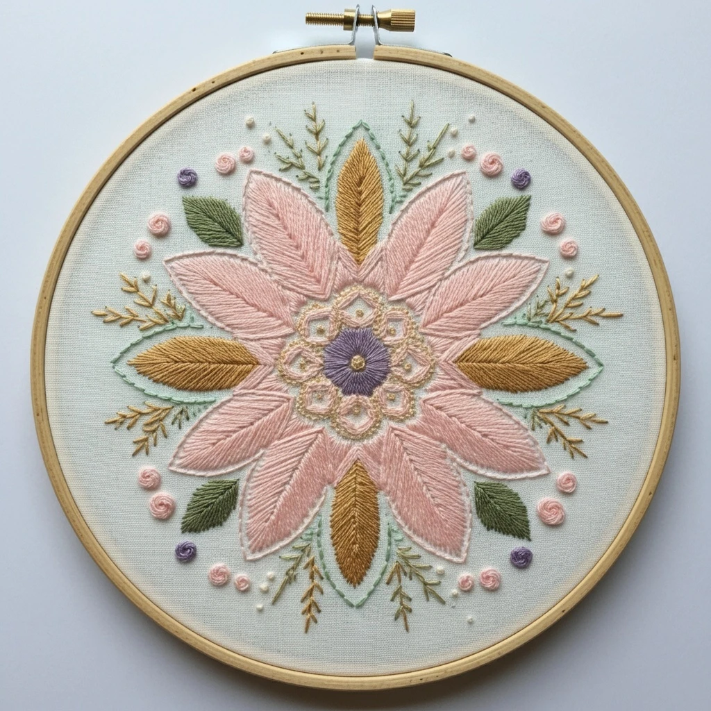 Lace Style Petal Mandala