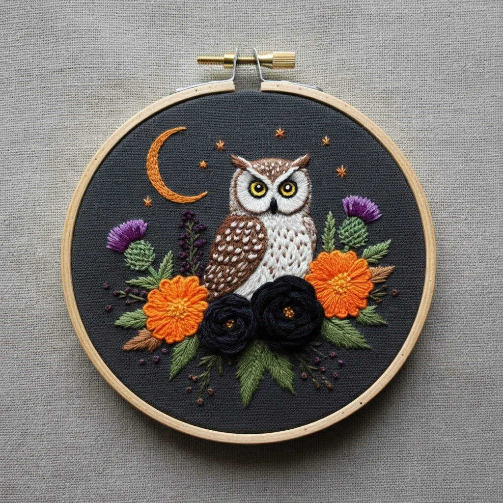 Midnight Owl and Autumn Harvest