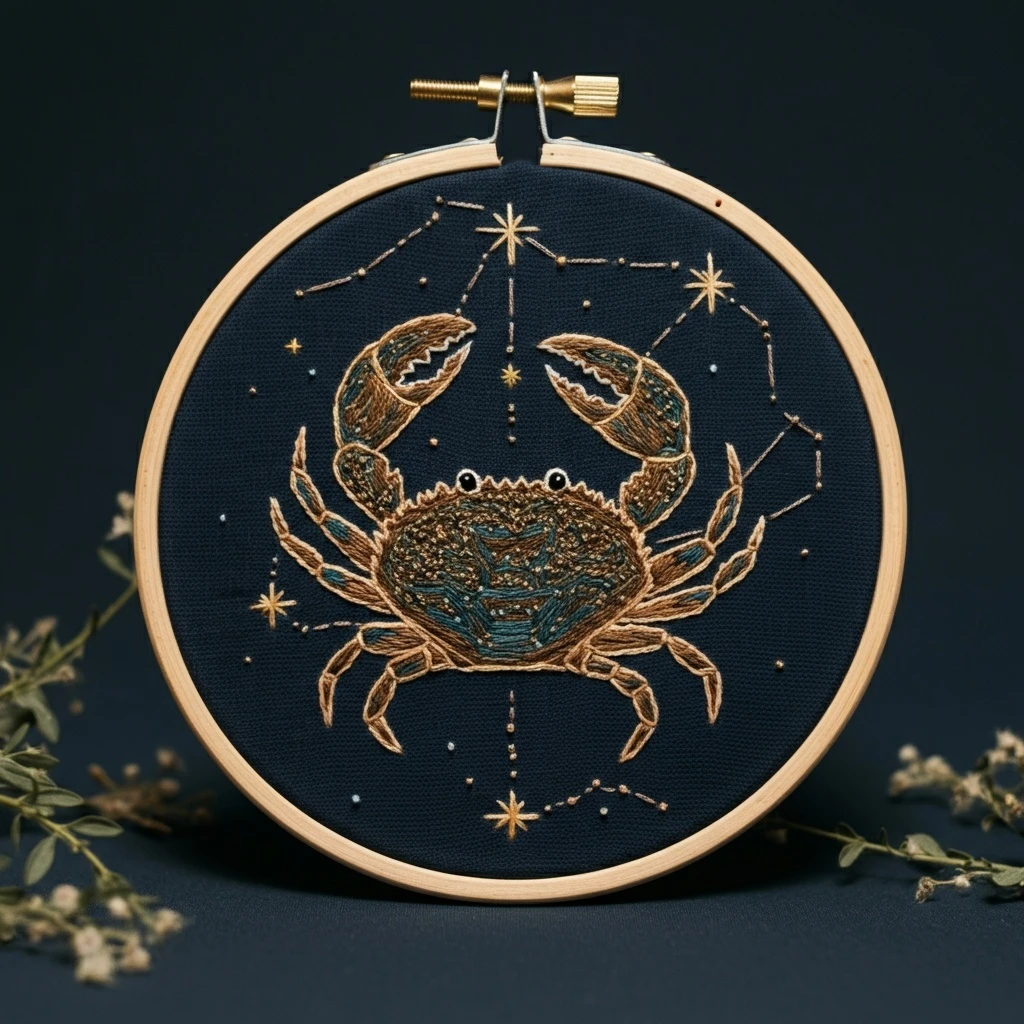 Zodiac Crab Constellation