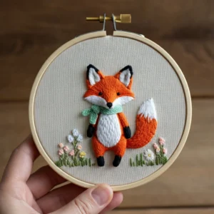 Adorable-3D-Fox-Embroidery-with-Scarf-Hand-Embroidery-Pattern-PDF-sample-2.webp Adorable 3D Fox Embroidery with Scarf | Hand Embroidery Pattern PDF
