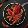 Rise of the Phoenix Embroidery Guide | Hand Embroidery Pattern PDF