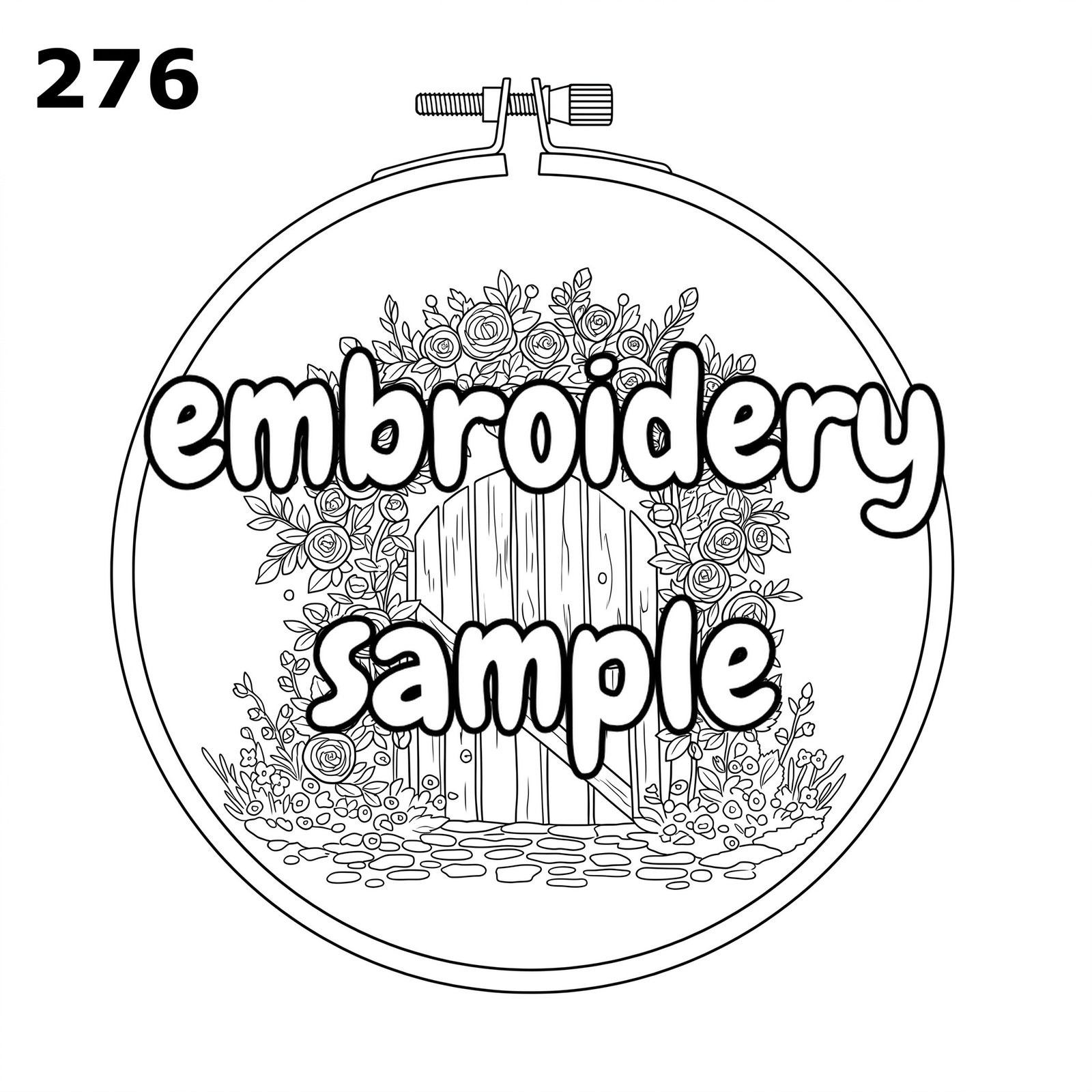 Woodland Cottage Hand Embroidery Pattern: Bring Nature's Charm to Your Stitching - Downloadable PDF - Image 2