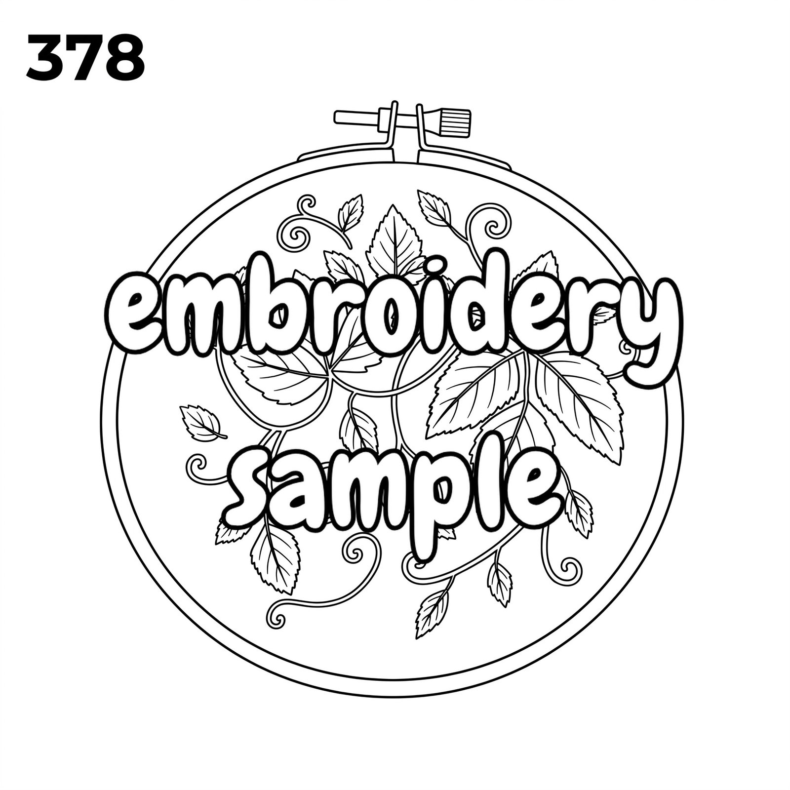Autumn Leaf Embroidery Pattern: Stitch a Seasonal Scene with Nature's Palette - Downloadable PDF - Image 2