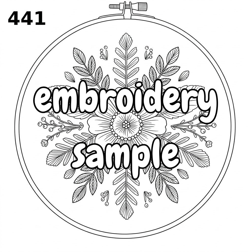 Woodland Flower Bouquet Embroidery Pattern: Stitch a Scene of Nature's Beauty - Downloadable PDF Hand Embroidery Art - Image 2