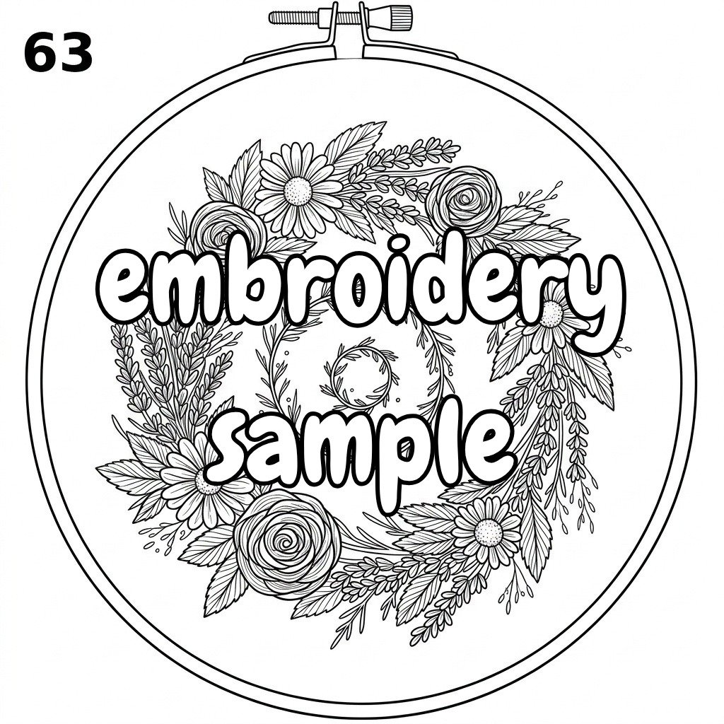 Spring Floral Hand Embroidery Pattern: Stitch a Beautiful Spring Scene with Flowers and Birds - Downloadable PDF - Image 2