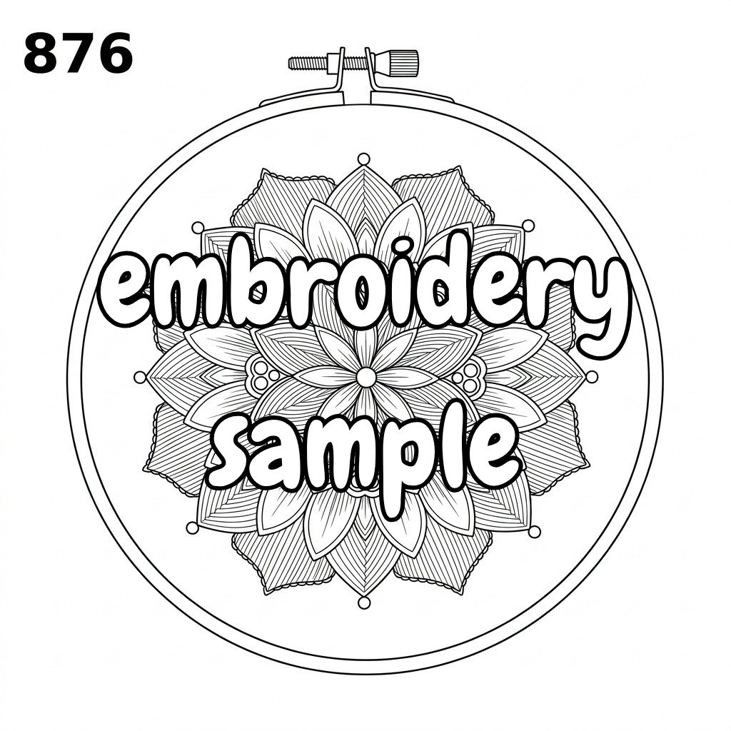 Hand Embroidery Pattern: Stitch a Beautiful Nature-Inspired Design with Purple Flowers and Green Leaves - Downloadable PDF - Image 2