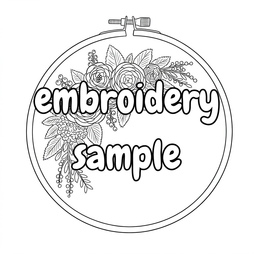 Hand Embroidery Pattern: Bring Life to Your Hoop Art with a Nature-Inspired Design - Spring Floral Bouquet - Image 2